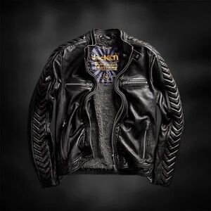 JACK1T D1ablo Sheep Leather Men’s Jacket Soft Interior XL